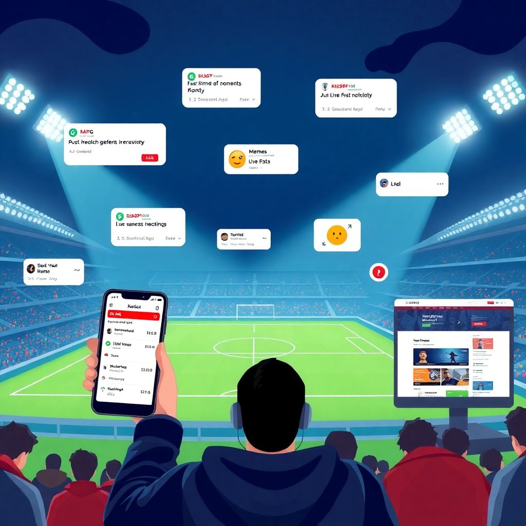 Самые быстрые источники футбольных новостей: обзор через минуту после матча