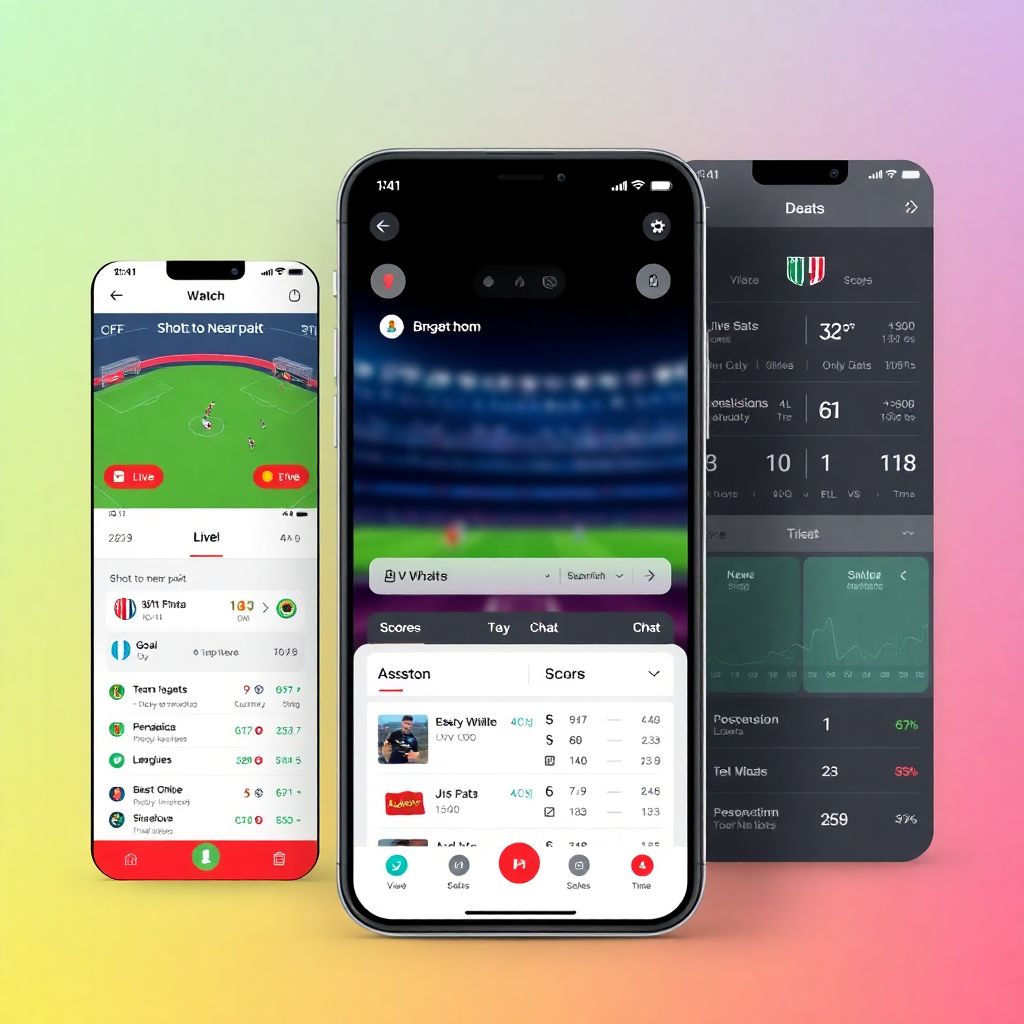 Лучшие приложения для онлайн-трансляций матчей и спортивных уведомлений