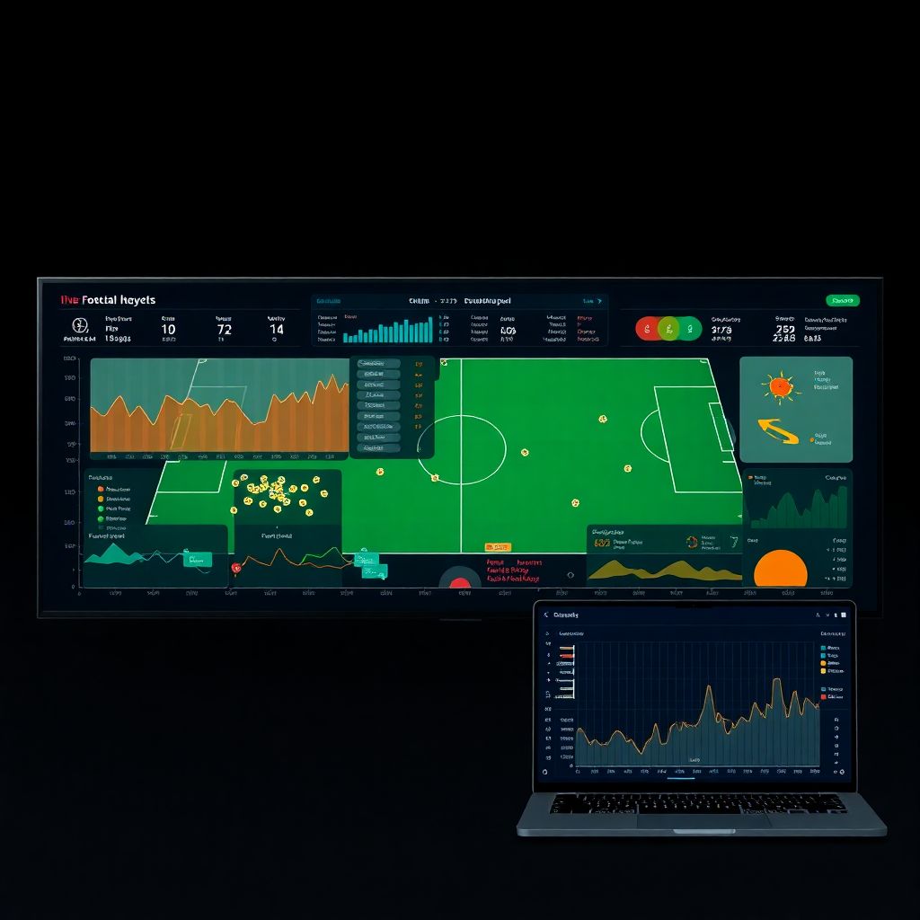 Графики и диаграммы для визуализации результатов матчей в реальном времени