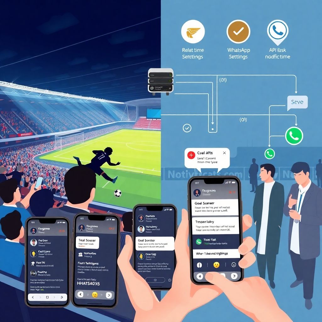 Уведомления о голевых эпизодах в мессенджерах: как это работает
