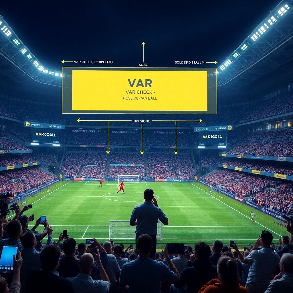 Роль Var в оперативной подаче сведений о результате футбольных матчей