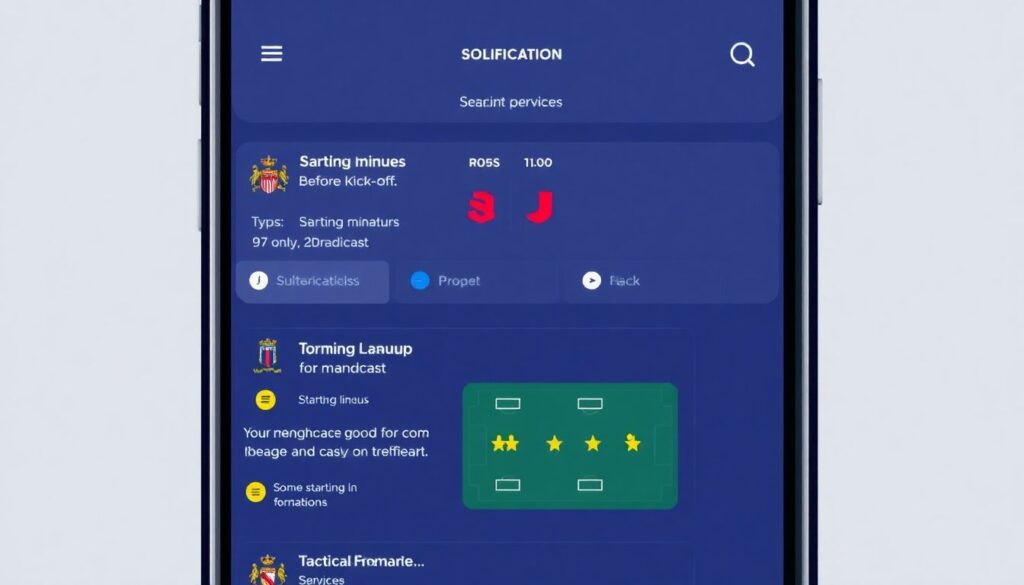 Футбол на любом устройстве: оптимизация под мобильные уведомления - иллюстрация