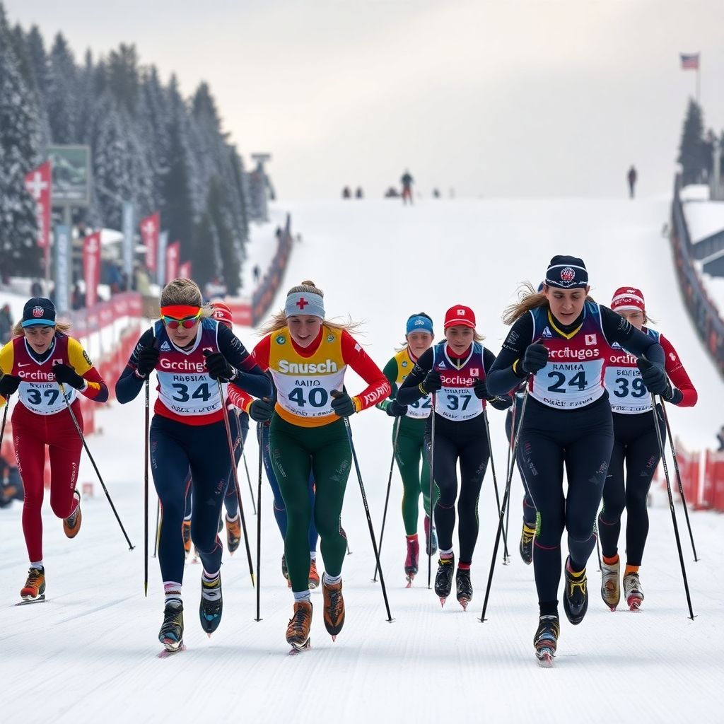 Русская лыжница Непряева упустила топ-15 в пасьюте Тур де Ски