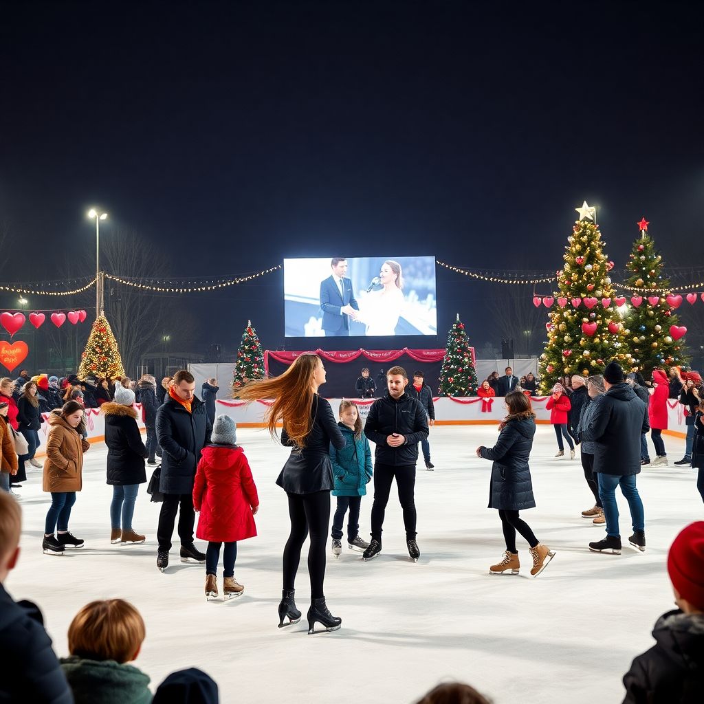 День святого Валентина на льду «Лужников»: мастер-класс Трусовой и Игнатова