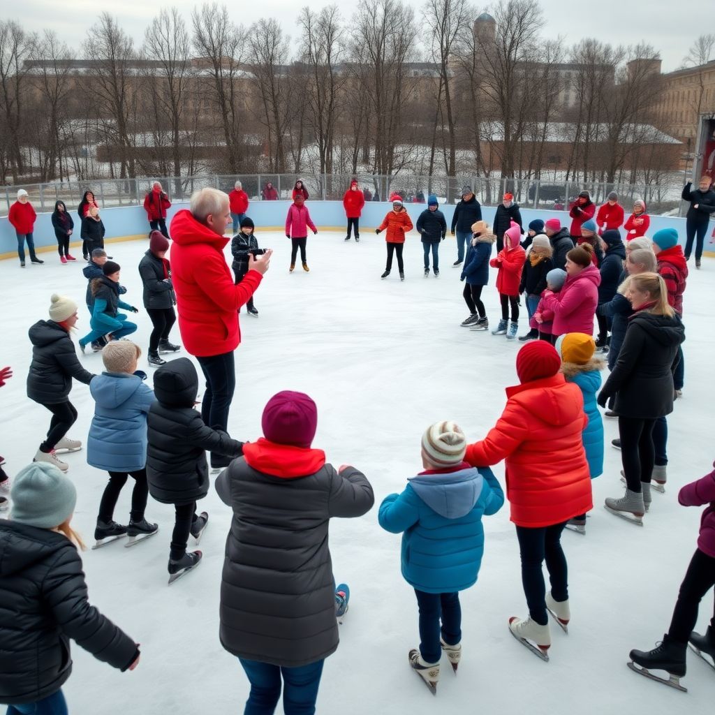 Даниил Глейхенгауз в Лужниках: мастер‑класс по фигурному катанию для любителей