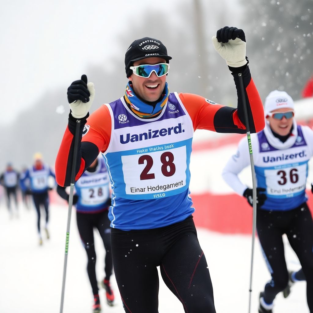 Коростелев лишь 10-й в марафоне Осло: триумф экс-биатлониста Хедегарта