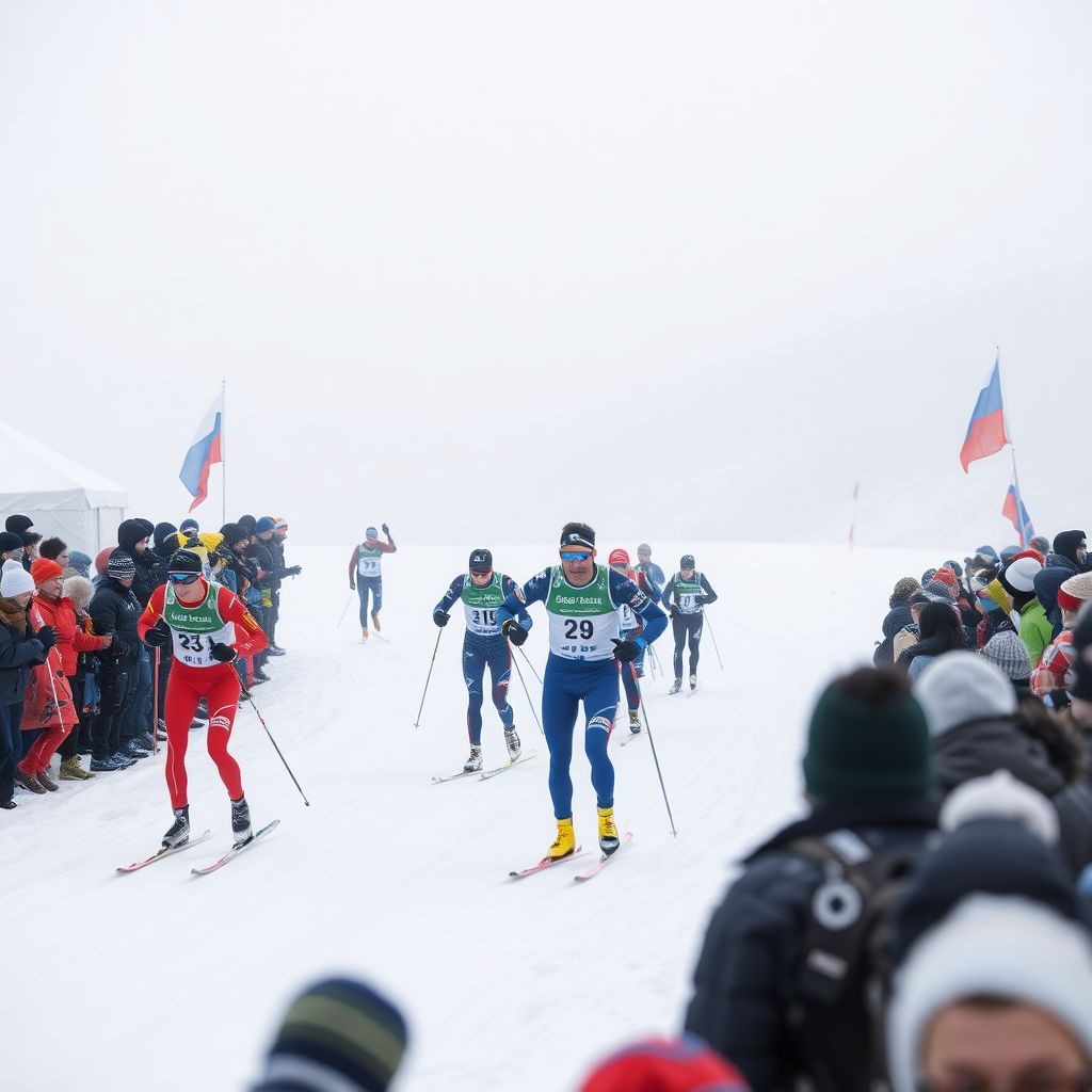 Большунов громит Коростелева на 3 км, Непряева мимо подиума в Туре Большой Вудъявр