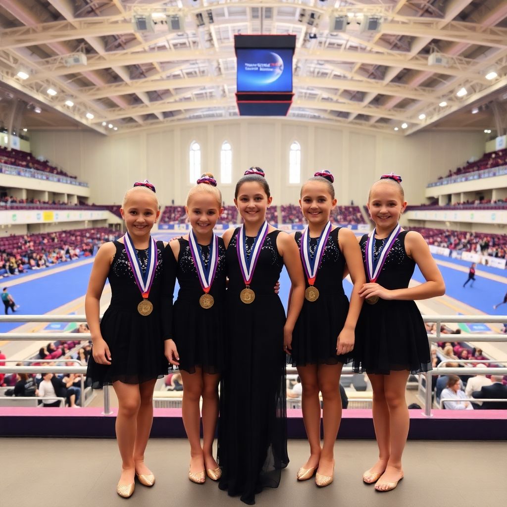 Фото с чемпионата России по художественной гимнастике и академия Алины Кабаевой