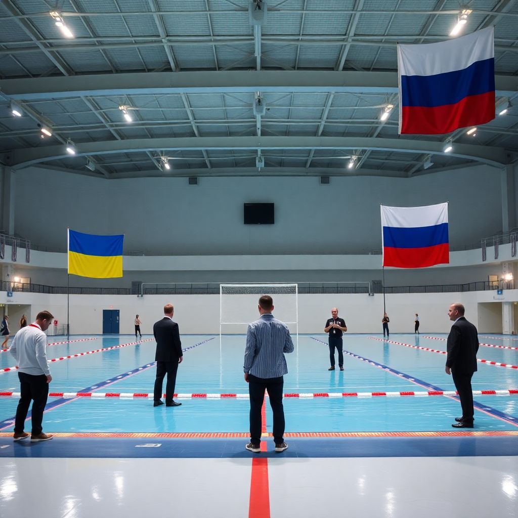 Украинская сборная по водному поло отказалась играть с Россией и получила техпоражение