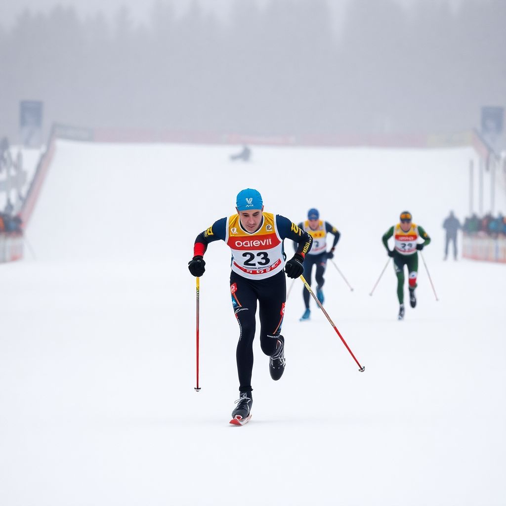 Большунов включил режим машины на Туре Большой Вудъявр и доминирует в Кировске